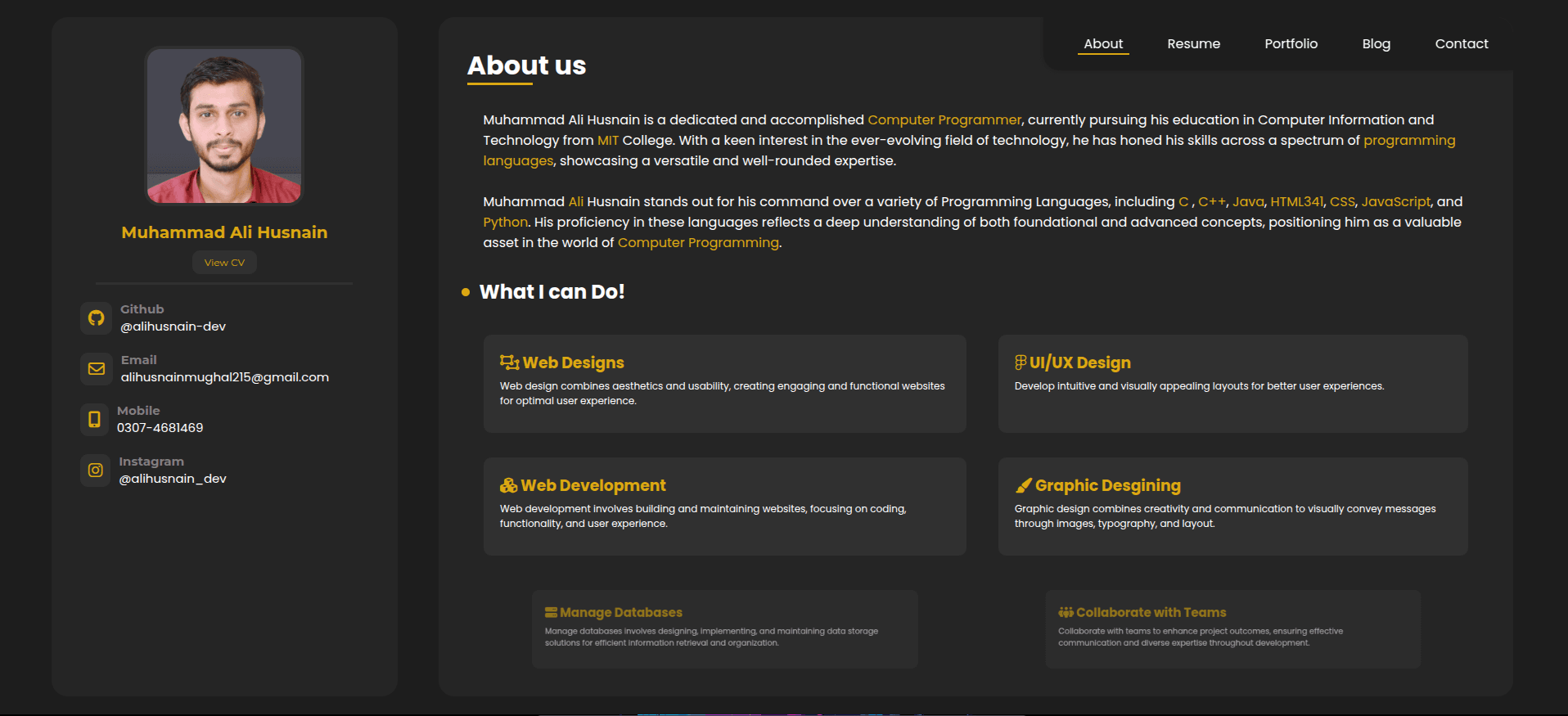 Portfolio v2